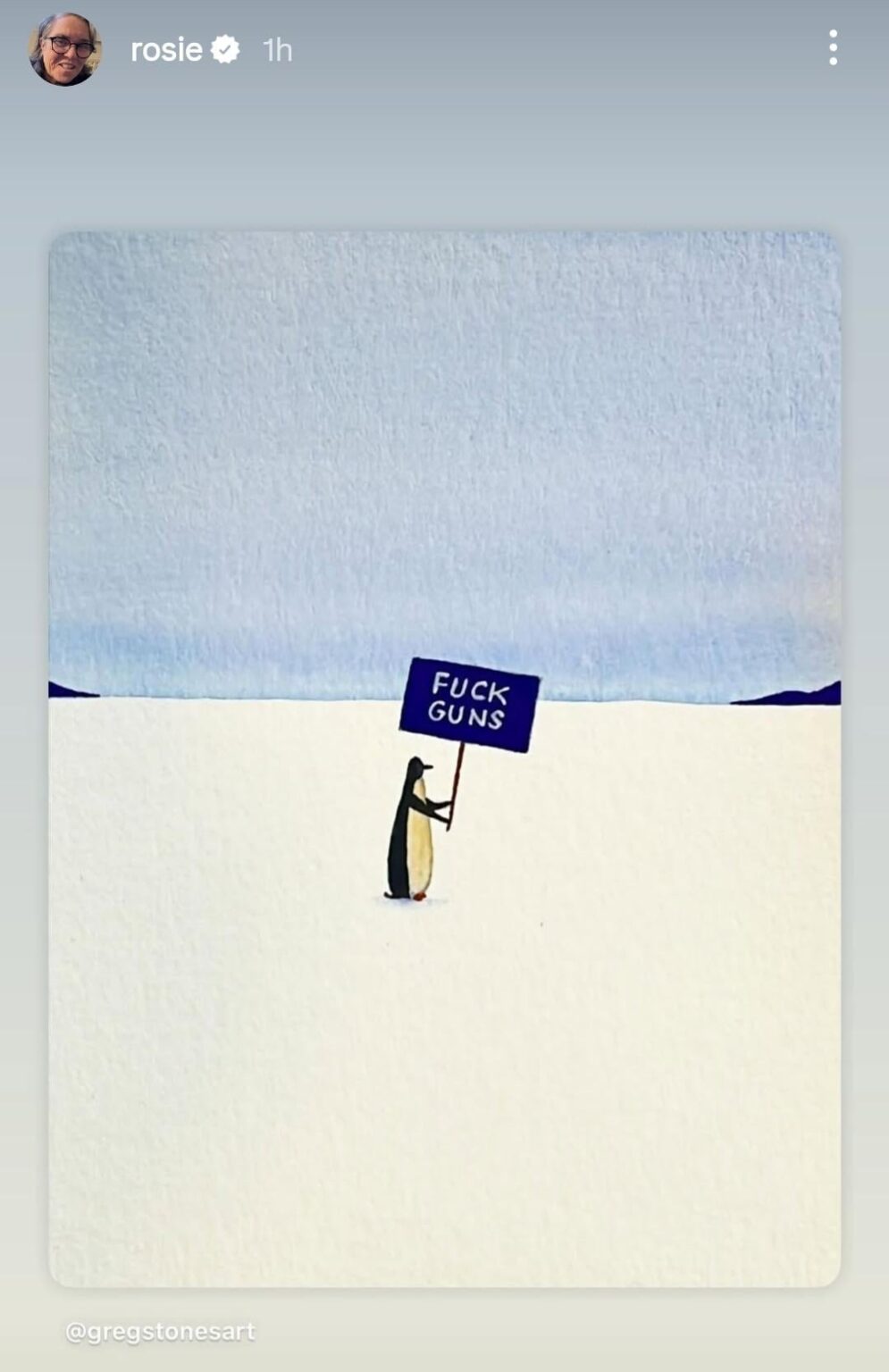 From Rosie O'Donnell's stories today.