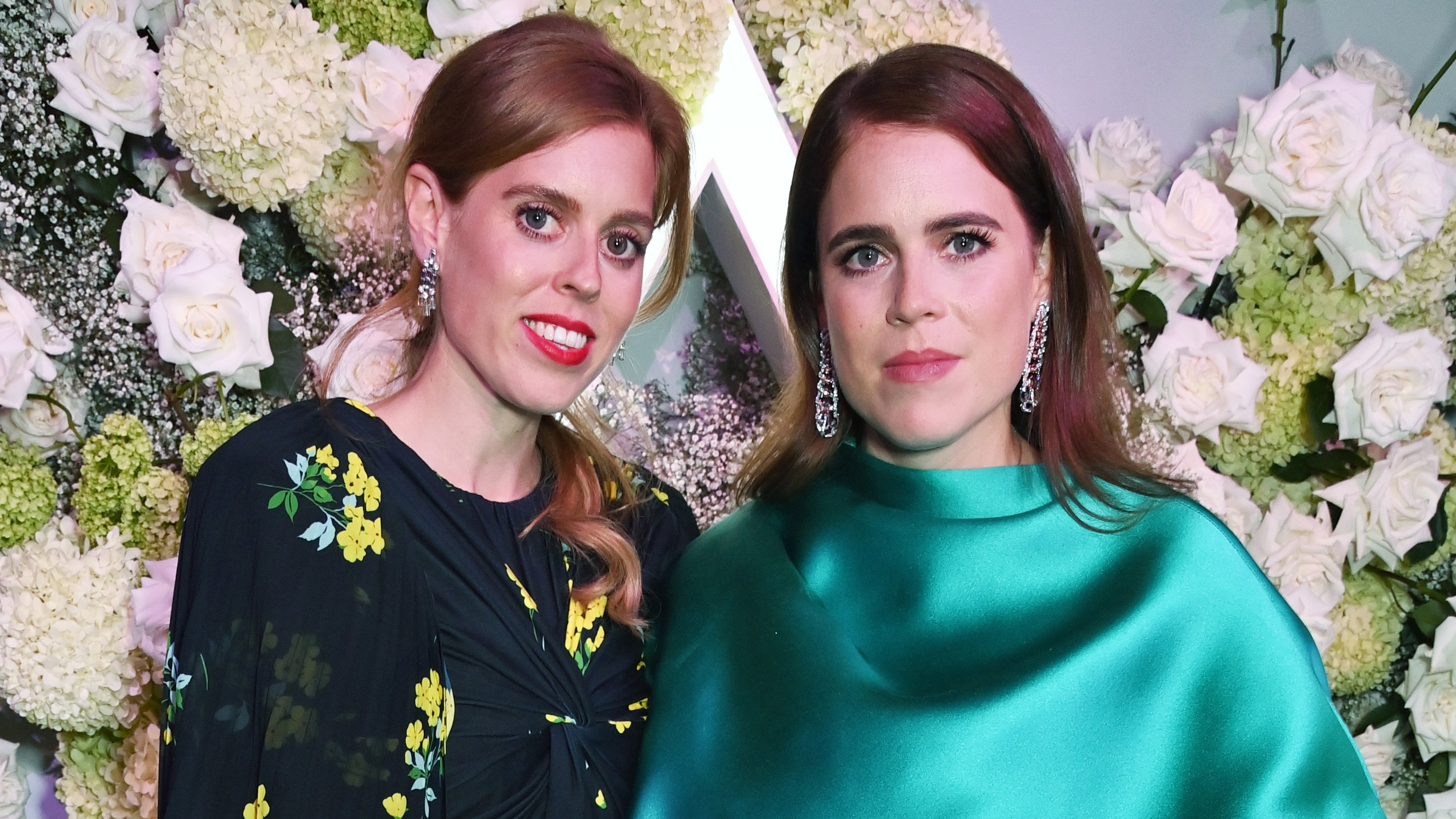 Princess Beatrice of York and Princess Eugenie of York attend the official party celebrating Vogue World: London 2023
