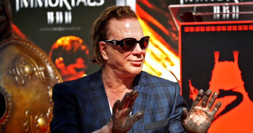 Mickey Rourke faces eviction from L.A. home over $60K in unpaid rent Mickey Rourke faces eviction from L.A. home over $60K in unpaid rent