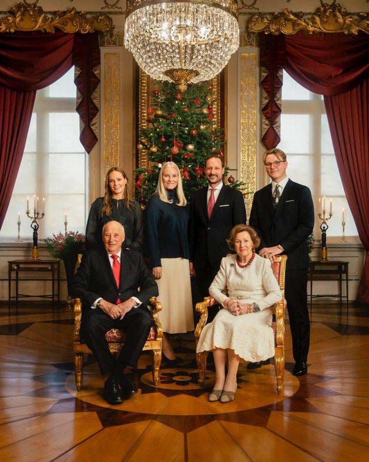 The Norwegian Royal Family's 2025 Christmas Photo