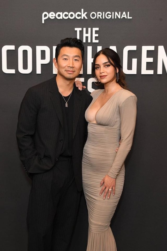 Melissa Barrera and Simu Liu promoting their new series ‘The Copenhagen Test’