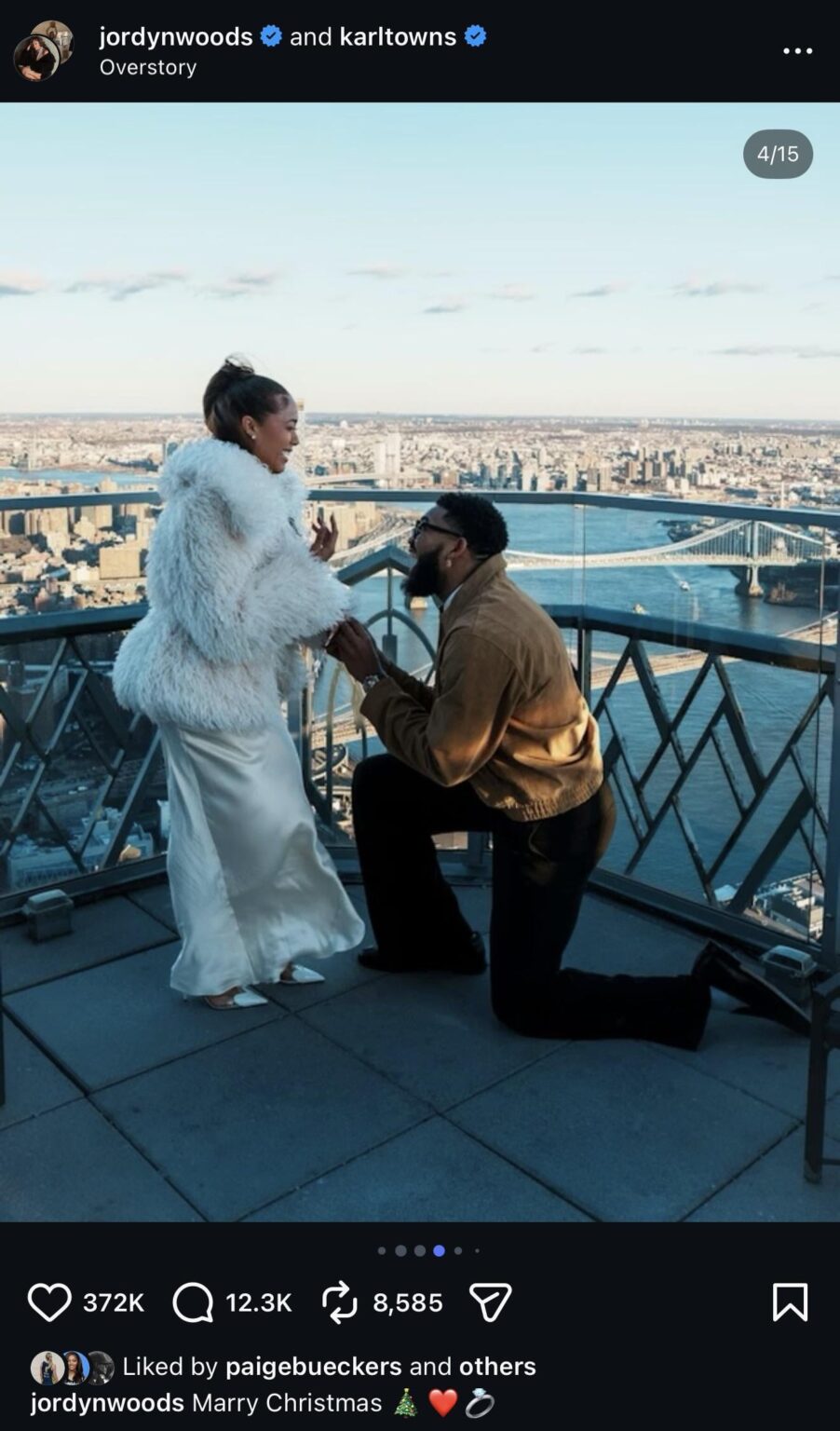 Jordyn Woods & Karl-Anthony Towns: We’re Engaged! 💍