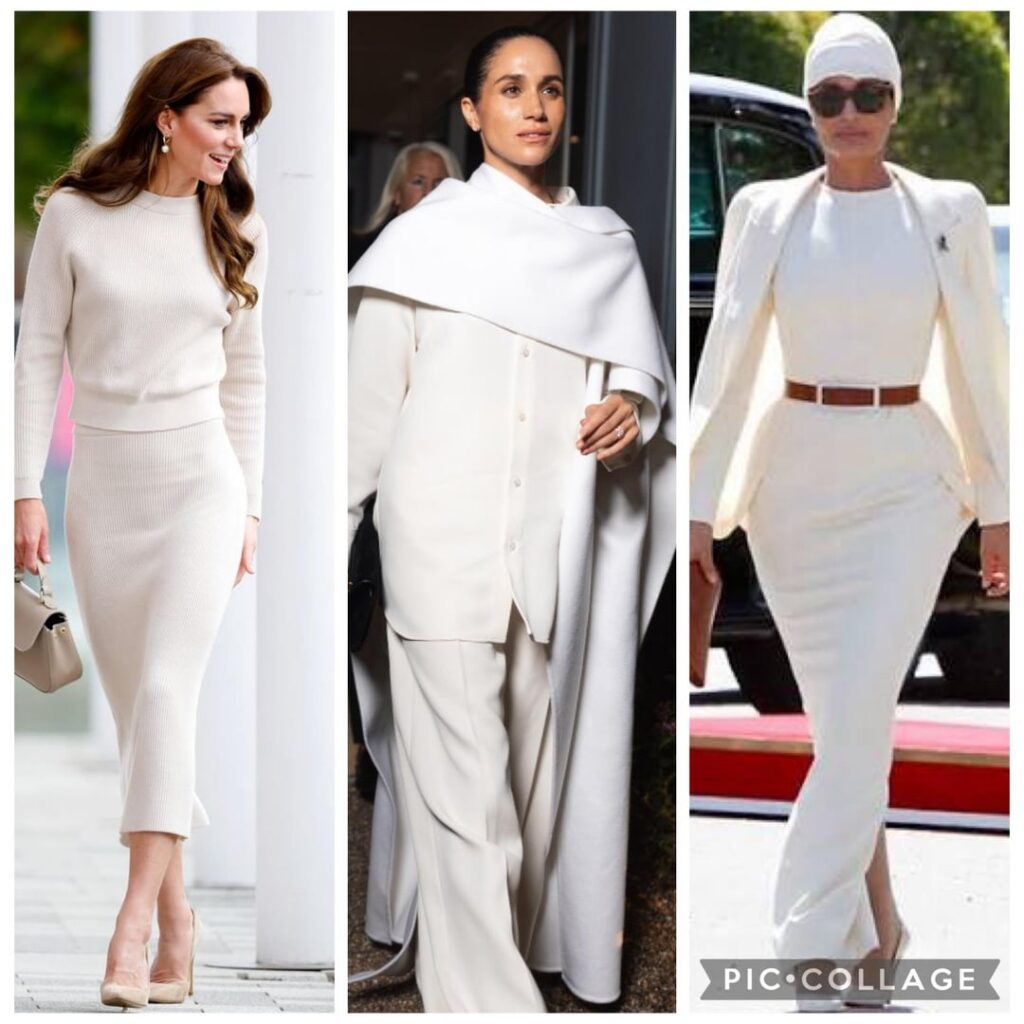 Pantone’s 2026 Colour of the Year is ‘Cloud Dream’, a ‘natural white’. Which royal wears it best?