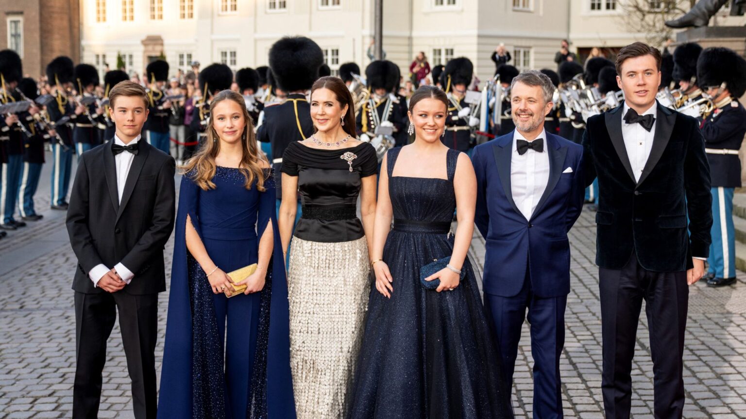 The Danish Royal Family’s Festive “Little Sibling Challenge” Gets Heated The Danish Royal Family poses together.