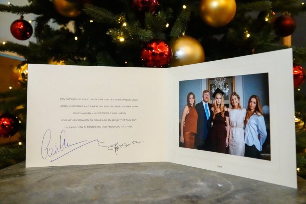 The Dutch Royal Family's Christmas Card Released