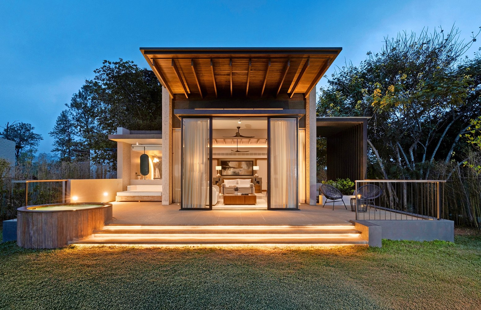 Modern luxury villa in Uga Giri, Ella, Sri Lanka.
