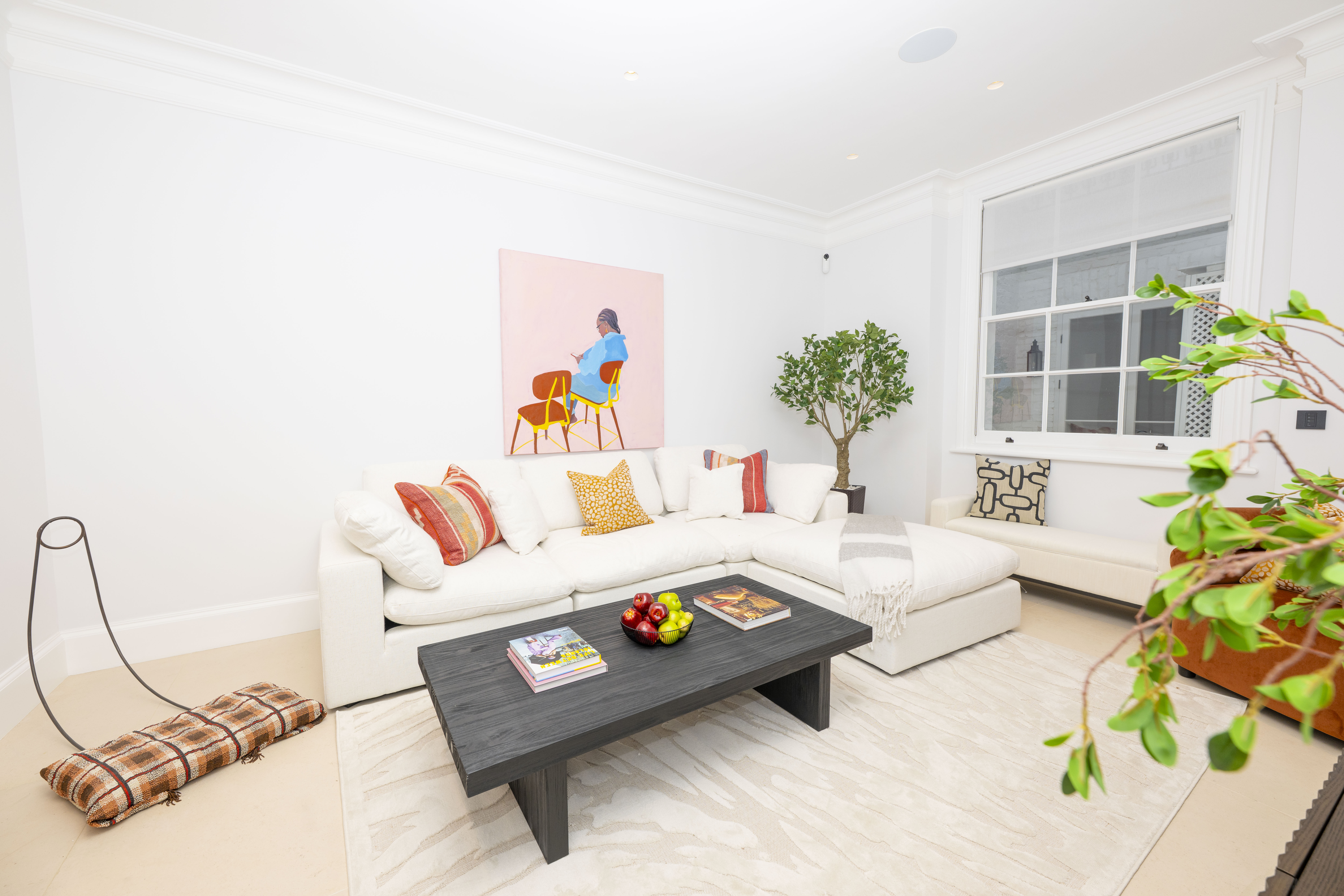 Interior general view of a home in St George’s Square, SW1V.