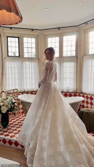 ‘I've always loved Kate Middleton's gowns’: Gordon Ramsay’s daughter Holly takes inspiration from the Princess of Wales for her gorgeous wedding dress
