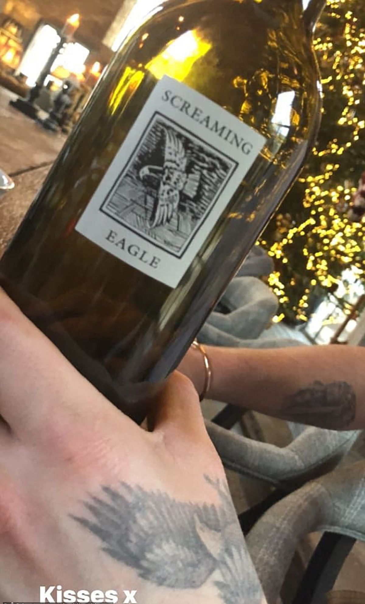 Reports suggested that sharing a picture of Victoria Beckham's favourite £5,000 bottle of wine fuelled the feud further
