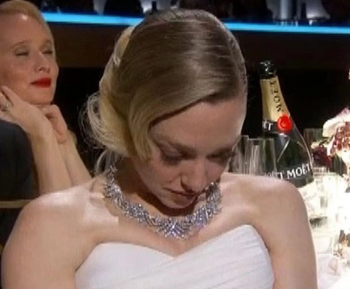 It was a disappointing night for Amanda, who also lost to Michelle Williams for Best Actress in a limited series