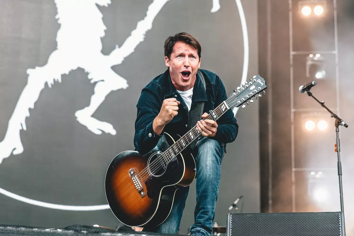 James Blunt performs at BBC Radio 2 In The Park 2023