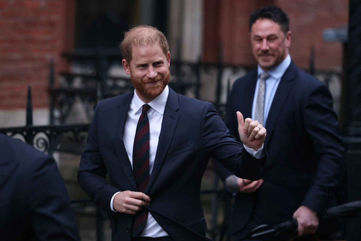 Harry had been in London last week to attend the opening four days of his privacy trial against Associated Newspapers