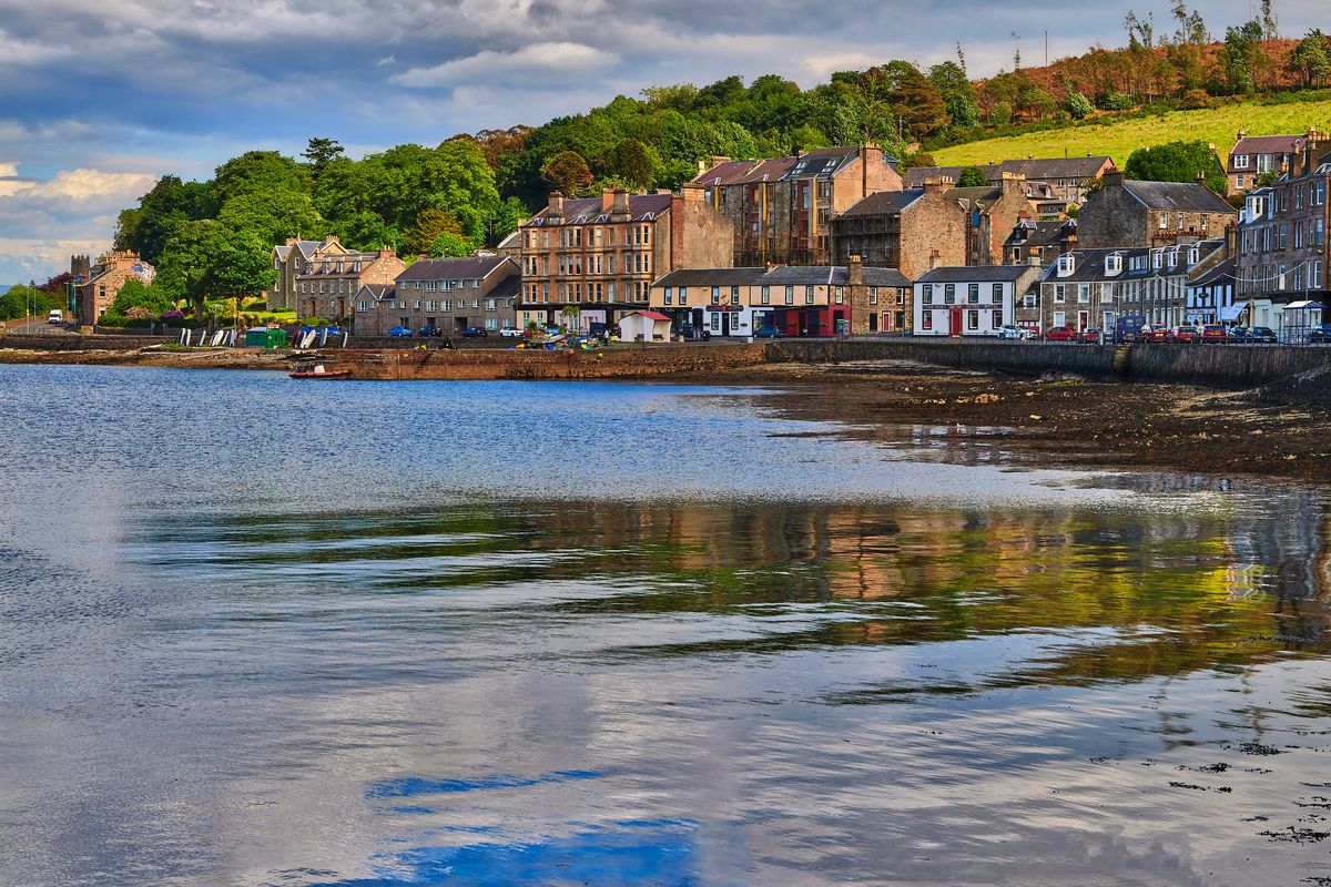 Great Britain, United Kingdom, Scotland, Isle of Bute island, Port Bannatyne