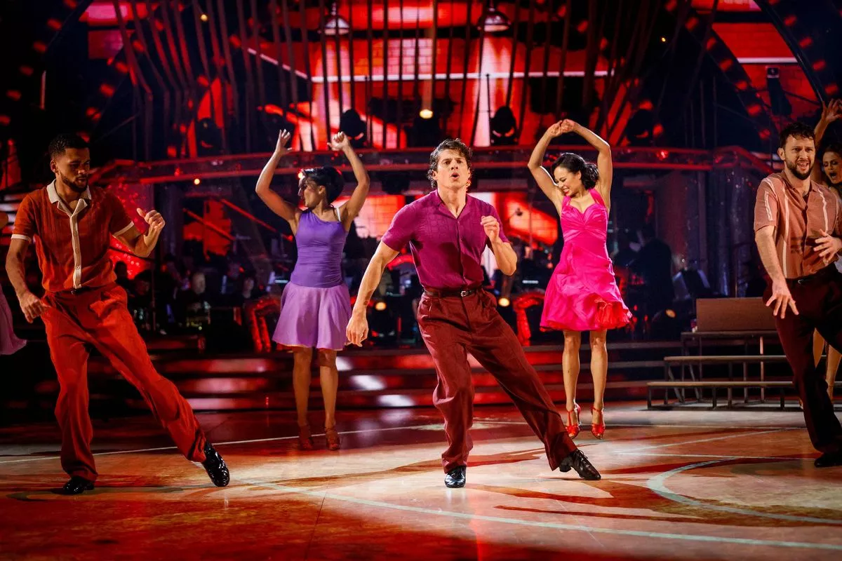Hartlepool's Lewis Cope on Strictly Come Dancing