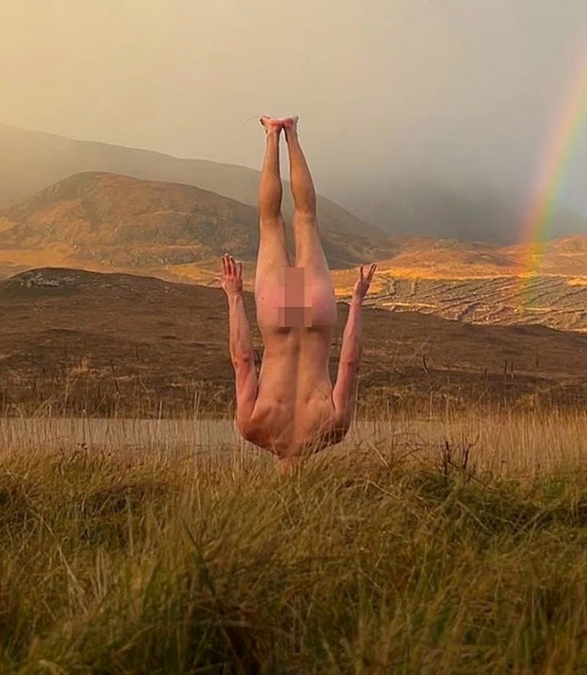 Matthew's page focuses on his nudity