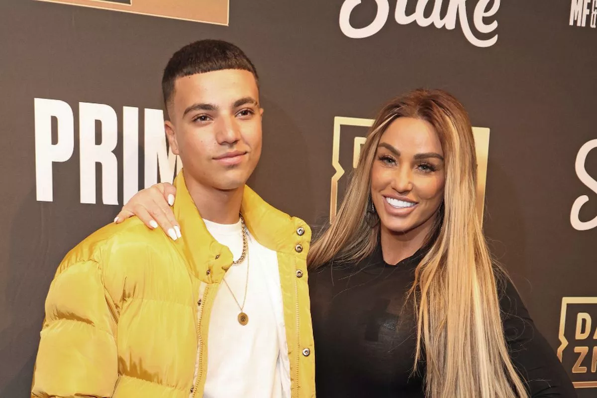 Katie Price and Junior Andre