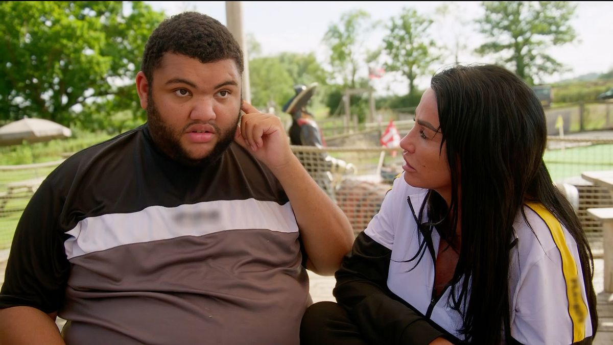 Katie previously revealed her son would be going from college into "independent living"