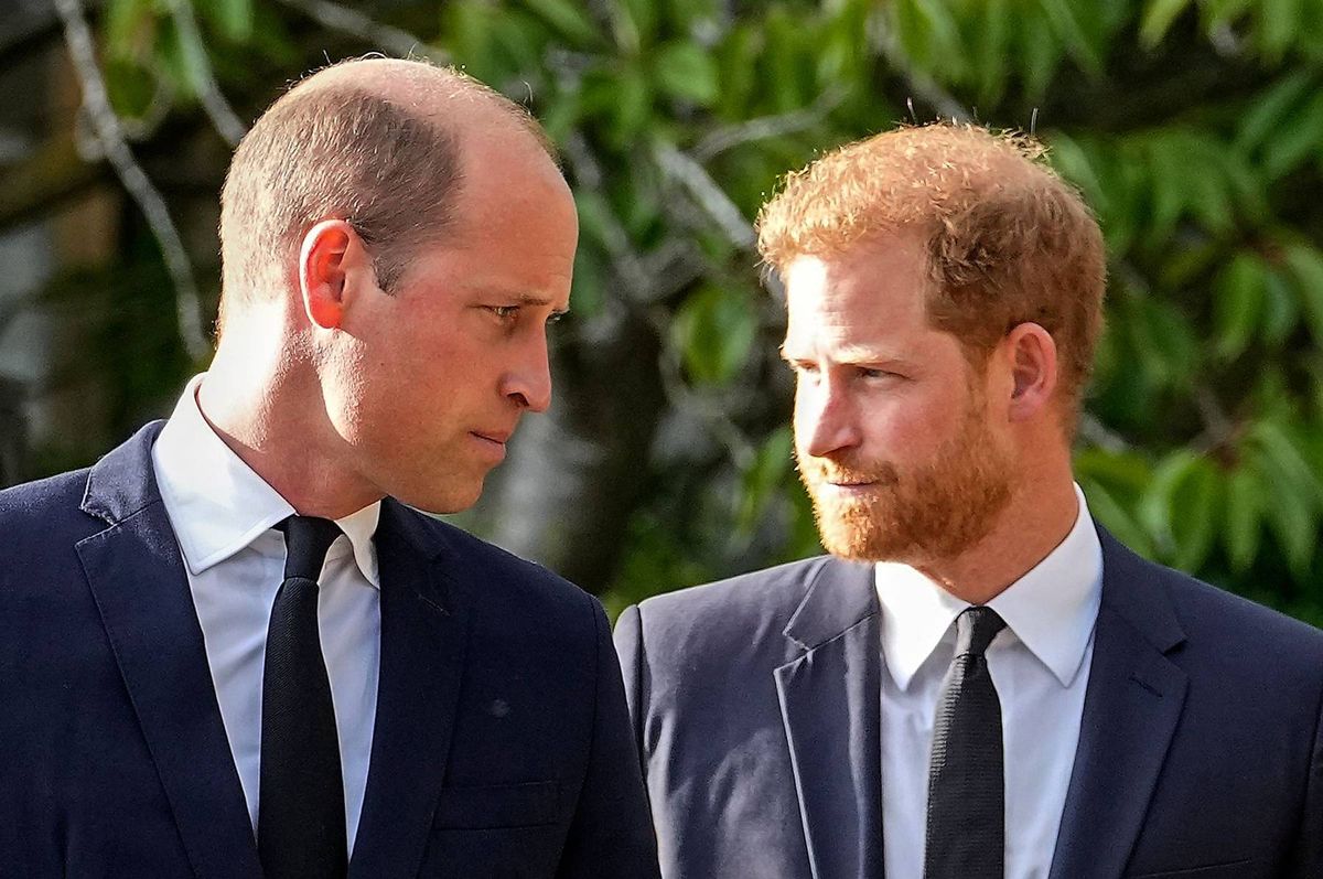 rince William and Britain's Prince Harry 