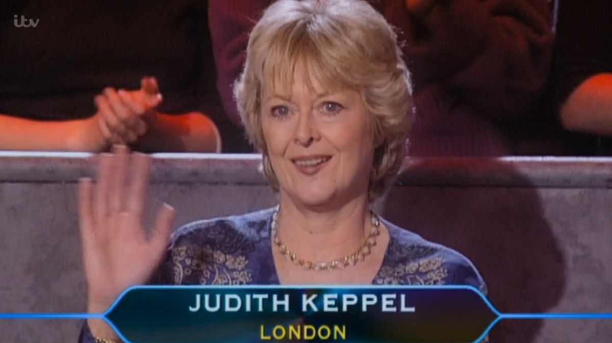 Judith Keppel was the first winner of Who Wants To Be A Millionaire in 2000
