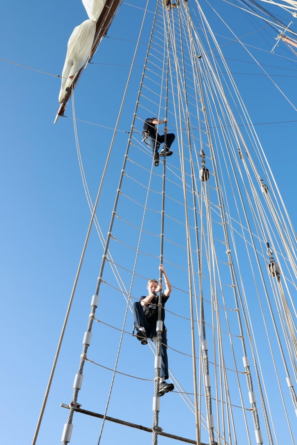 Memories: The Princess of Asturias during her voyage as a midshipman on the training ship “Juan Sebastián de Elcano”. January 31, 2025. Memories: The Princess of Asturias during her voyage as a midshipman on the training ship "Juan Sebastián de Elcano". January 31, 2025.