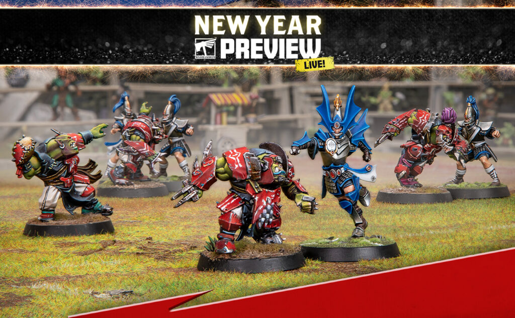 The New Year Preview – Show off your Blood Bowl skills with the superlative High Elf Team
