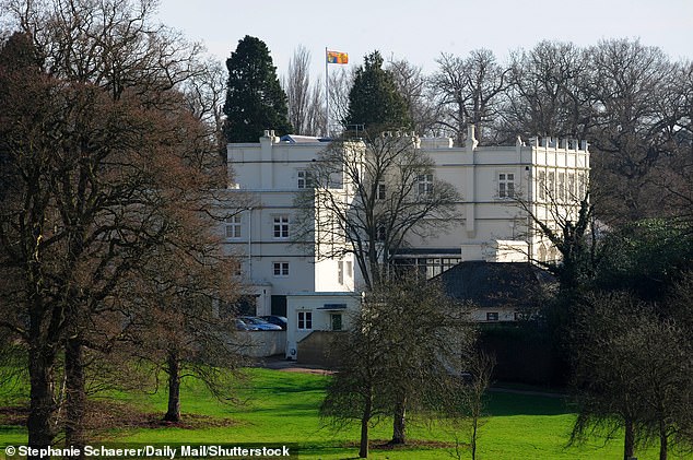 Andrew has lived at the Royal Lodge in Windsor since 2003