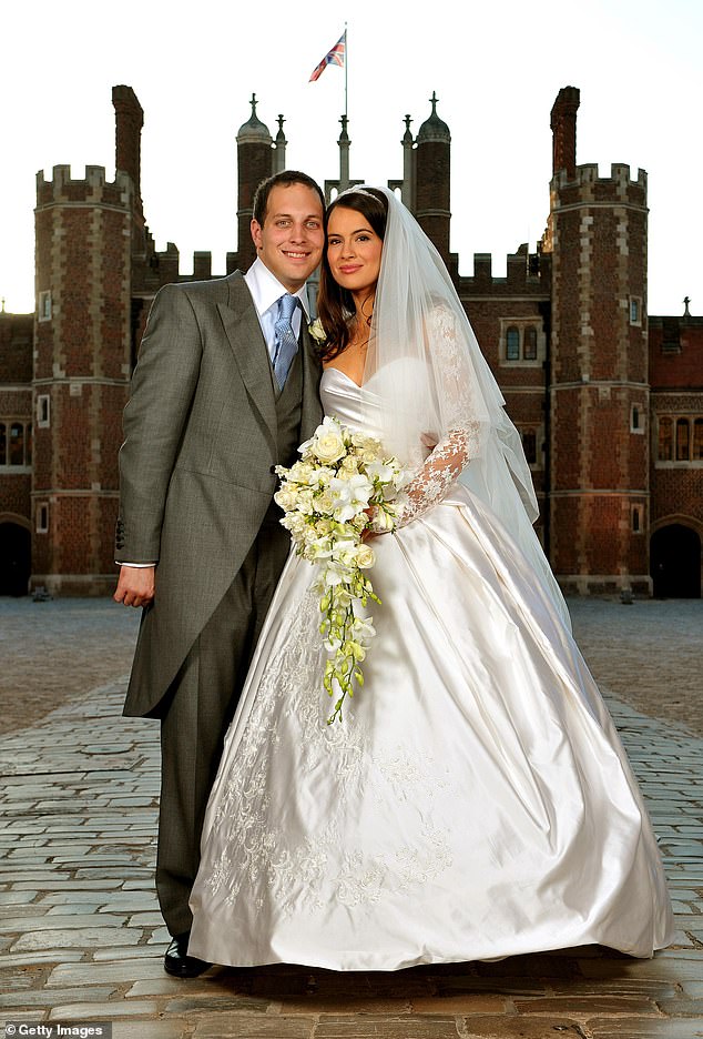 Claudia's younger half-sister Sophie, 45, is an actress who married Lord Frederick Windsor in 2009, the son of Prince Michael of Kent and his wife Marie-Christine