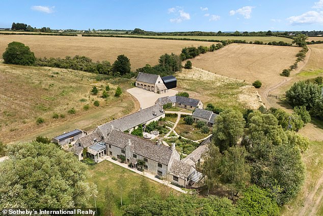 Ellen moved from Hollywood to the Cotswolds - blaming Donald Trump¿s re-election for driving her out - and grabbed herself a charming farmhouse set in 43 acres