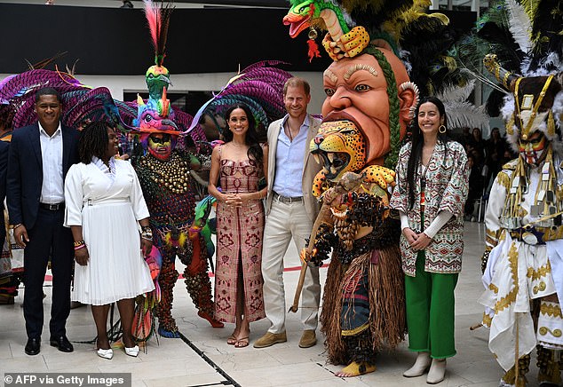 Shortly after the couple returned back to Montecito, it was revealed that the Sussexes trip had cost the Colombian government an eye-watering total of Col$244,245,305 (£44,725.14). At the time, it was branded as 'wasteful spending' by Senator Maria Fernanda Cabal