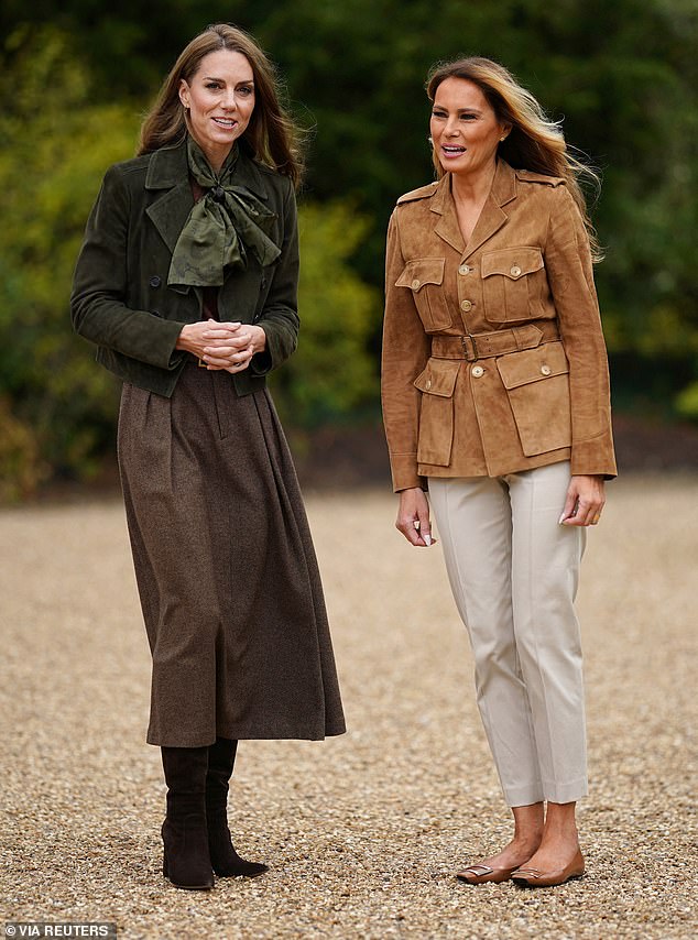 There are claims that she and William will jet to the US to mark on July 4, 2026 to mark the 250th anniversary of the United States Declaration of Independence. A bond and friendship with First Lady Melania Trump has formed