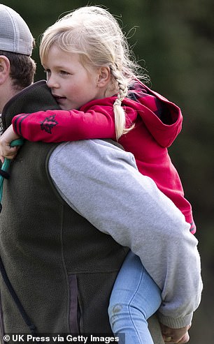 Like Zara, Isla (pictured) has been able to live a relatively normal childhood as she does not have a royal HRH title