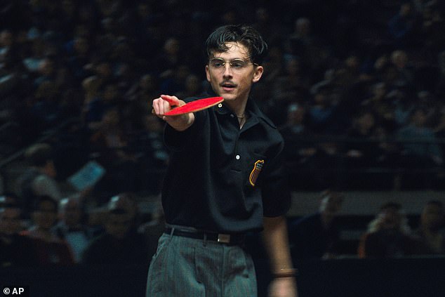 In the film he portrays Marty Mauser who is a young man with a dream no one respects, goes to hell and back in pursuit of greatness