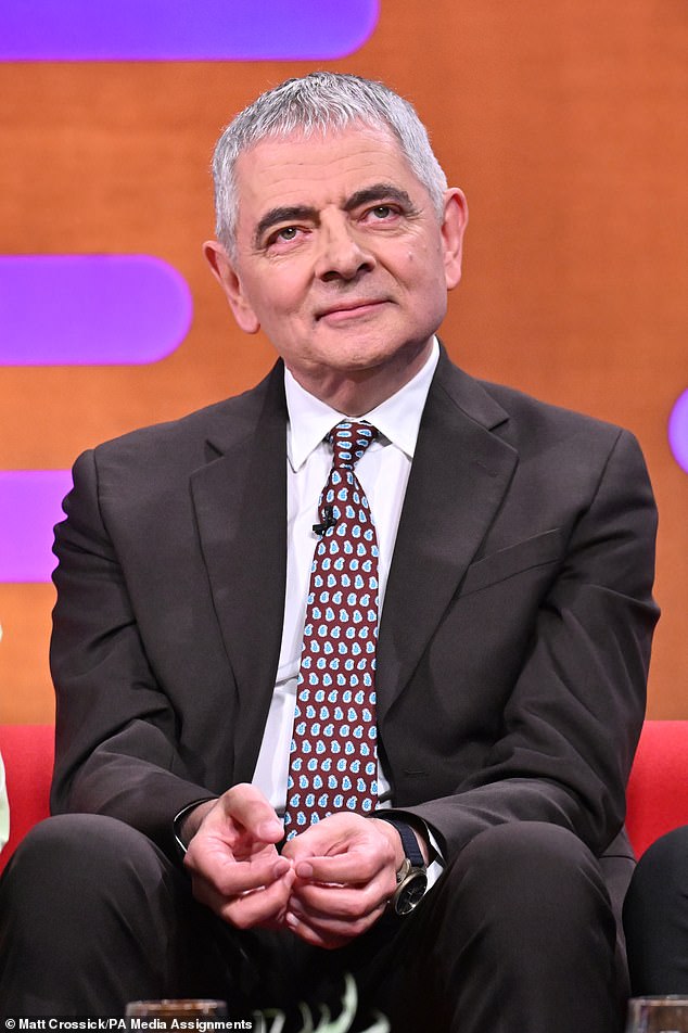 The incredible facts you didn't know about Rowan Atkinson - from how he saved his family from a plane crash to his royal connection (pictured last month)