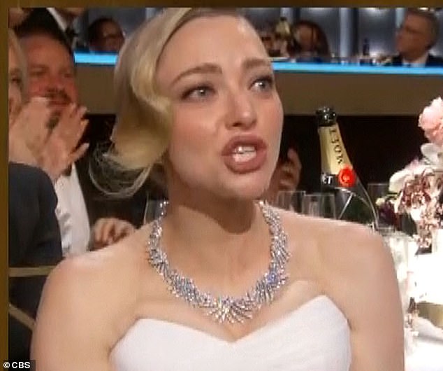 Amanda Seyfried raised eyebrows at the 2026 Golden Globes after cameras caught a series of awkward reactions she made during the night's major acting announcements