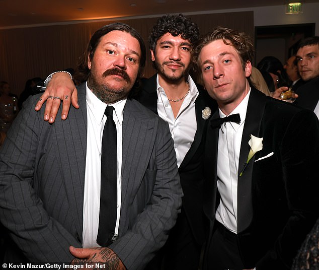 The Bear's Matty Matheson (L) Jeremy Allen White (R)