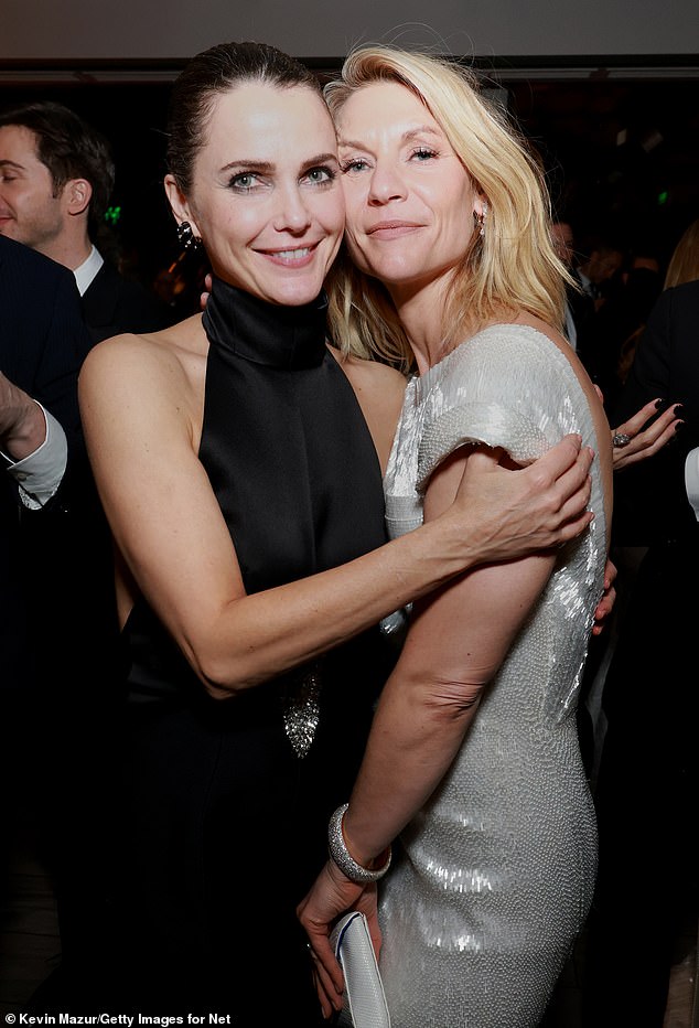 (L-R) Keri Russell and Claire Danes