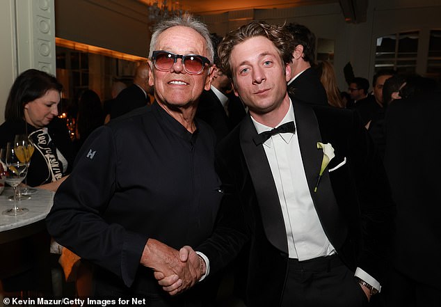 (L-R) Wolfgang Puck and Jeremy Allen White