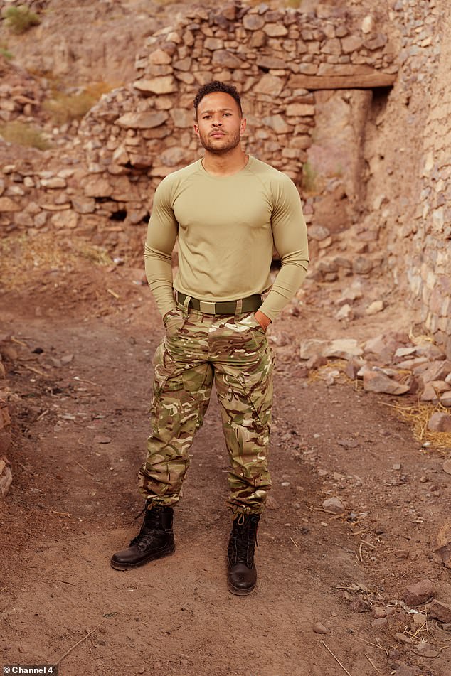 DS staff Rudy told Cole (pictured) to 'f*** off' after he handed in his arm band, admitting he wasn't mentally strong enough