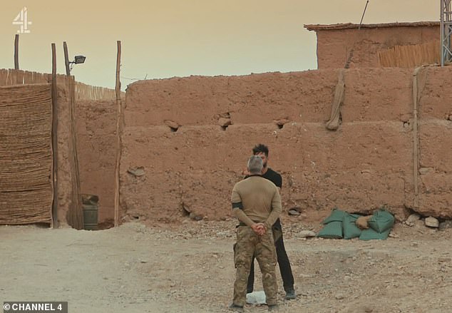 Luckily Rudy Reyes was a little nicer to Brad when he handed in his arm band (pictured)