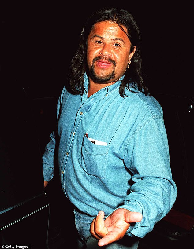 Brando's son Miko - one of 11 of ther actor's children - has the heavy eyebrows and dark eyes of a Brando