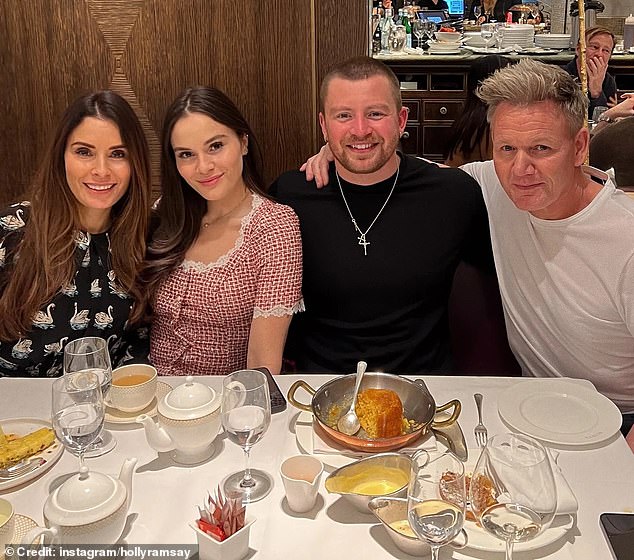 Gordon Ramsay's latest tribute to his daughter Holly's new husband Adam Peaty has sparked claims from fans it will 'break his parents' hearts'