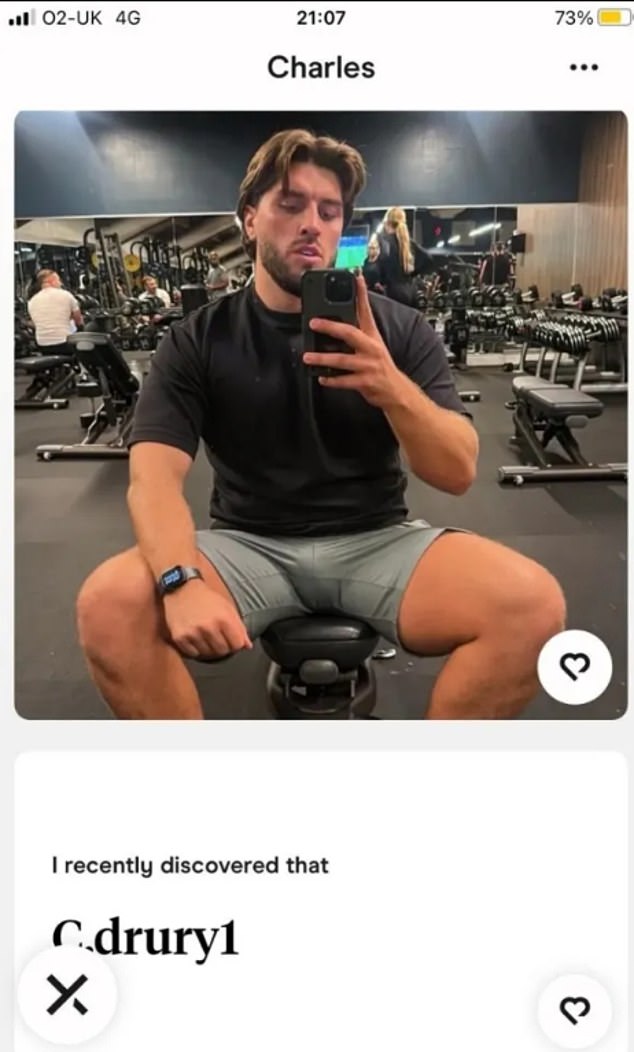 Sources are now claiming that by mentioning Larose on his dating profile, Charles is using his fatherhood as a way to land dates