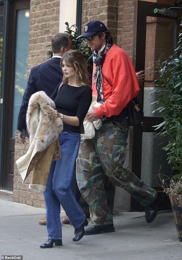 The Frankenstein actor and the social media influencer sparked reunion rumors on Wednesday as they were seen leaving a hotel in New York together