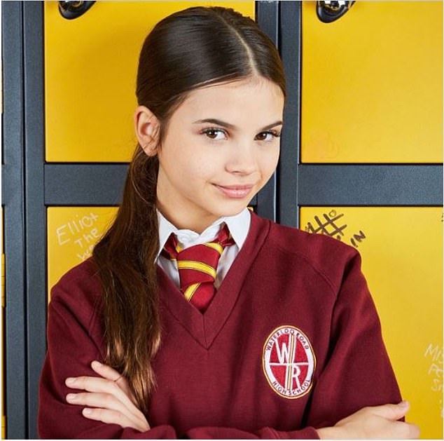 Ms O'Brien's 17-year-old daughter and actress Scarlett Thomas in Waterloo Road