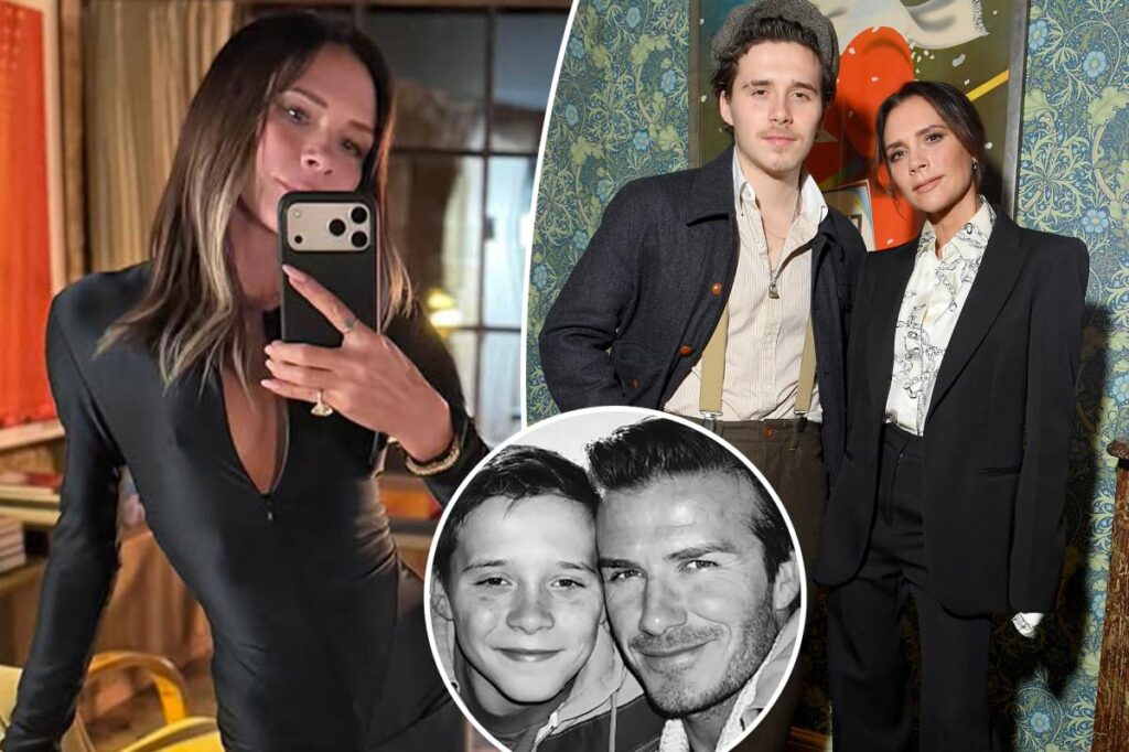 Victoria Beckham sends message to son Brooklyn despite being blocked Victoria Beckham sends message to son Brooklyn despite being blocked