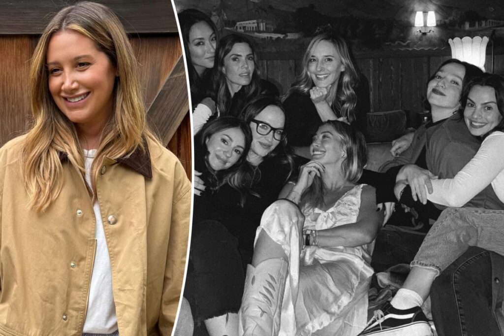 Ashley Tisdale was missing from 'toxic' celeb mom group's bougie fall getaway