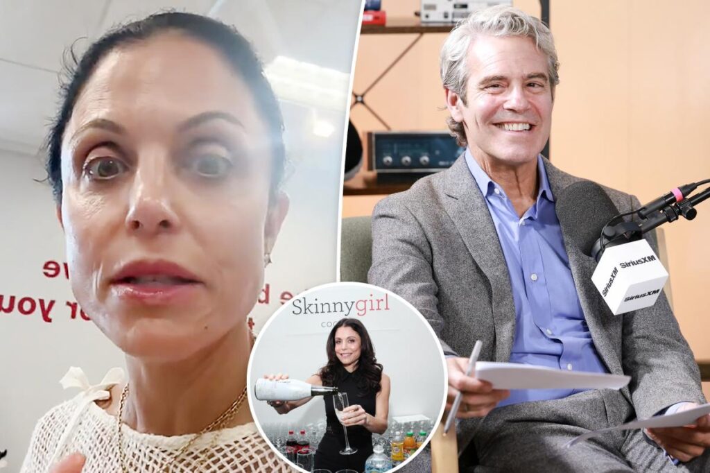 Andy Cohen blasts 'margarita lady' Bethenny Frankel's 'suffocating' TikTok videos