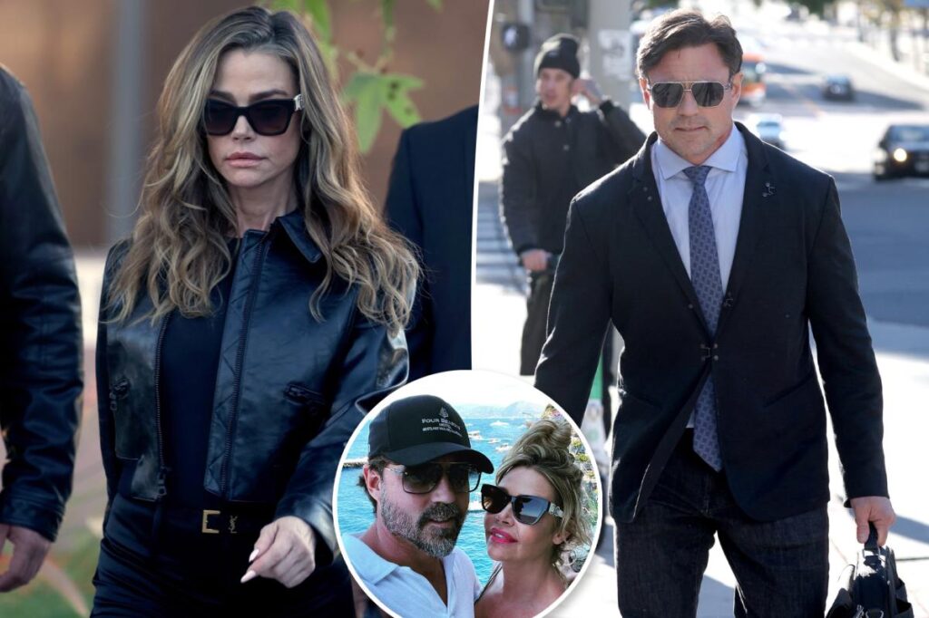 Denise Richards blasts 'outrageous' ex Aaron Phypers for begging people for money