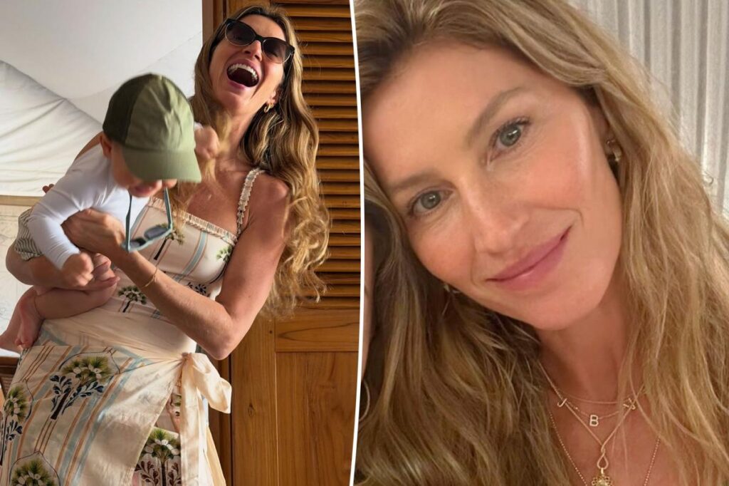 Gisele Bündchen drops clue about new baby's name with necklace