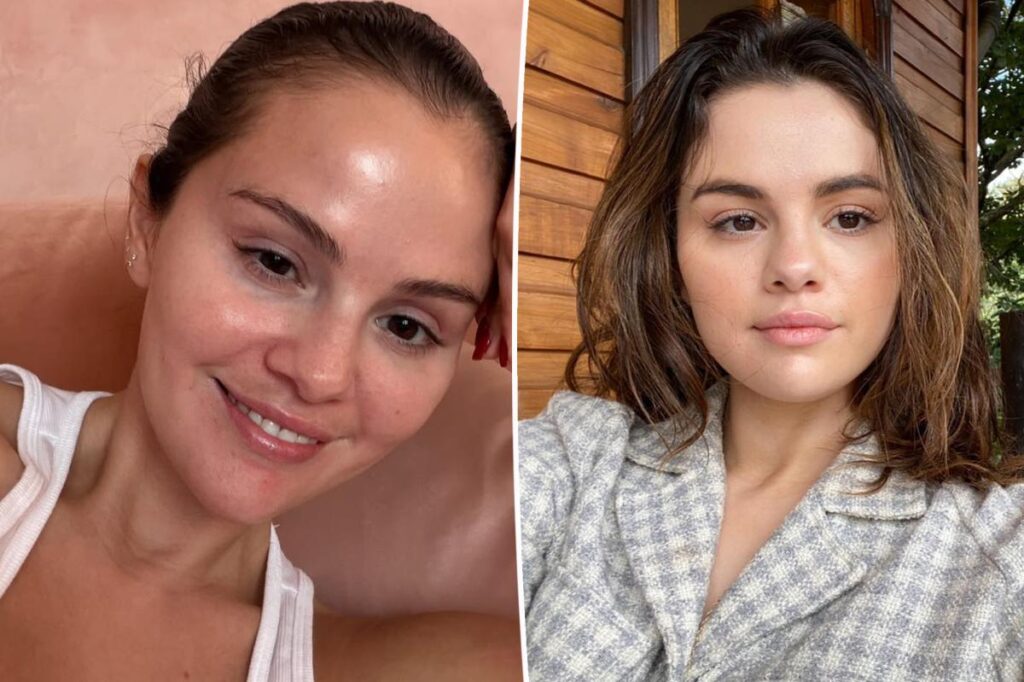 Selena Gomez strips off the glam for rare makeup-free selfie Selena Gomez strips off the glam for rare makeup-free selfie